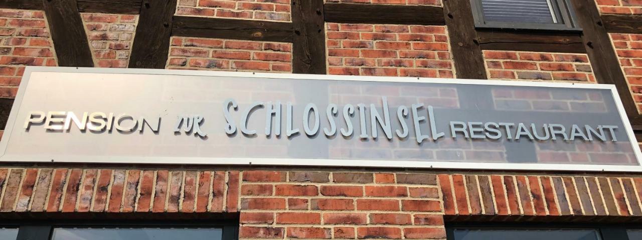 Zur Schlossinsel Hotel Wolgast Bagian luar foto