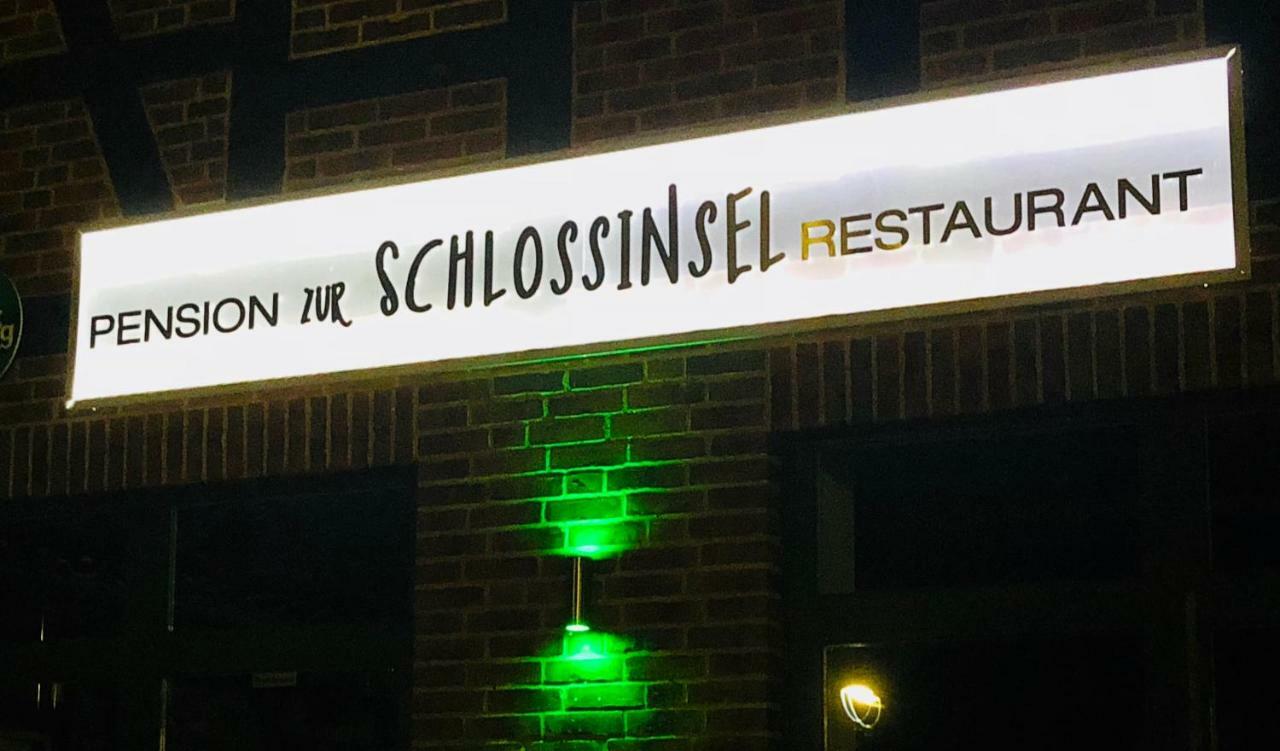 Zur Schlossinsel Hotel Wolgast Bagian luar foto