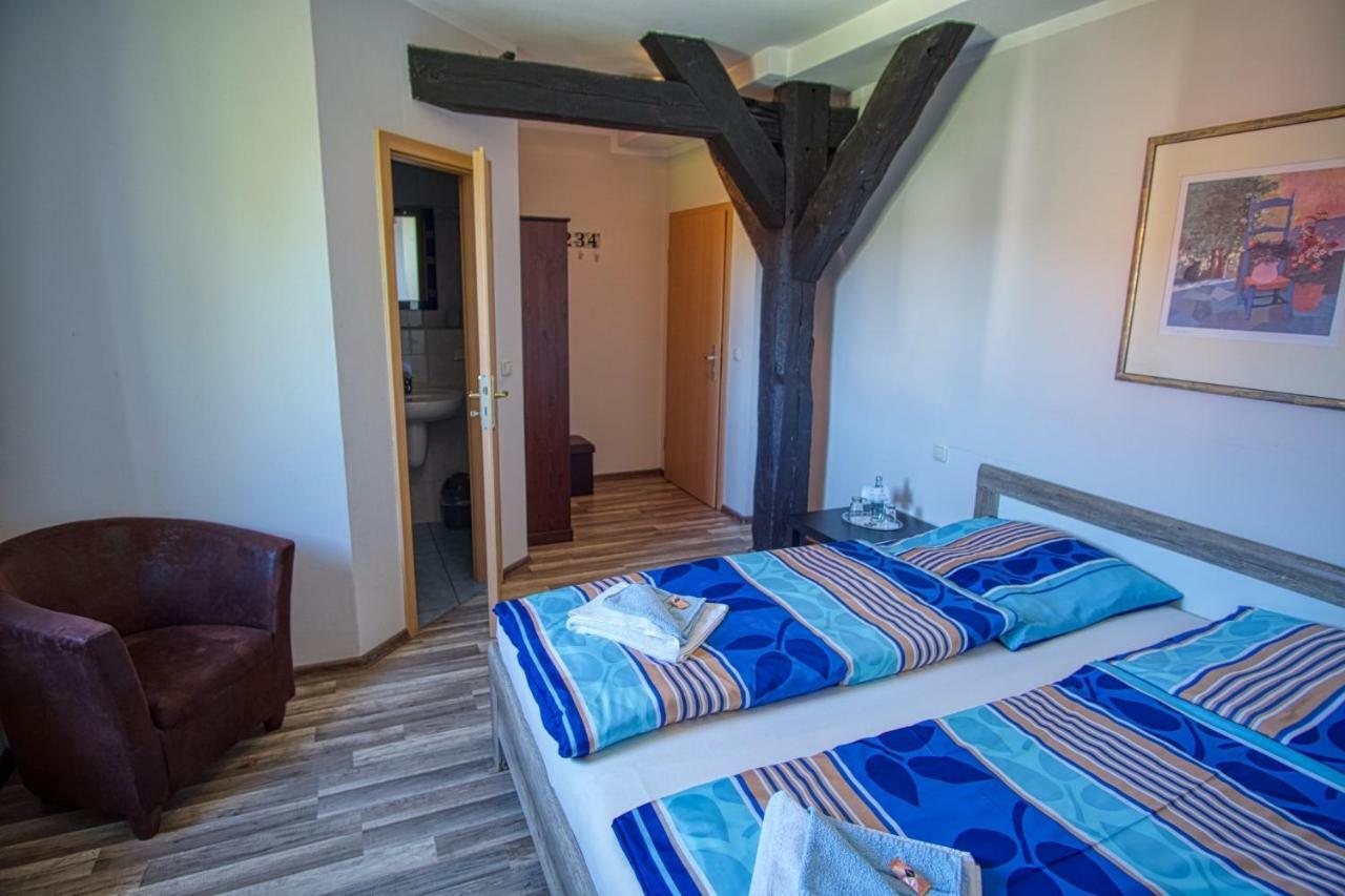 Zur Schlossinsel Hotel Wolgast Bagian luar foto